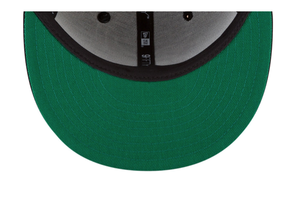 THE ORIGINAL CROWN 9FIFTY SNAPBACK W/ GREEN UNDERVISOR