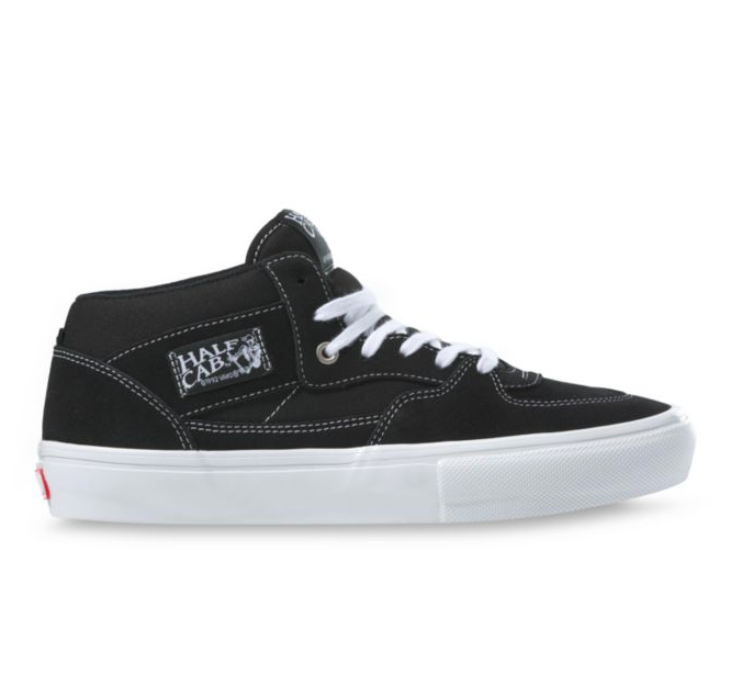 SKATE HALF CAB - BLACK/WHITE