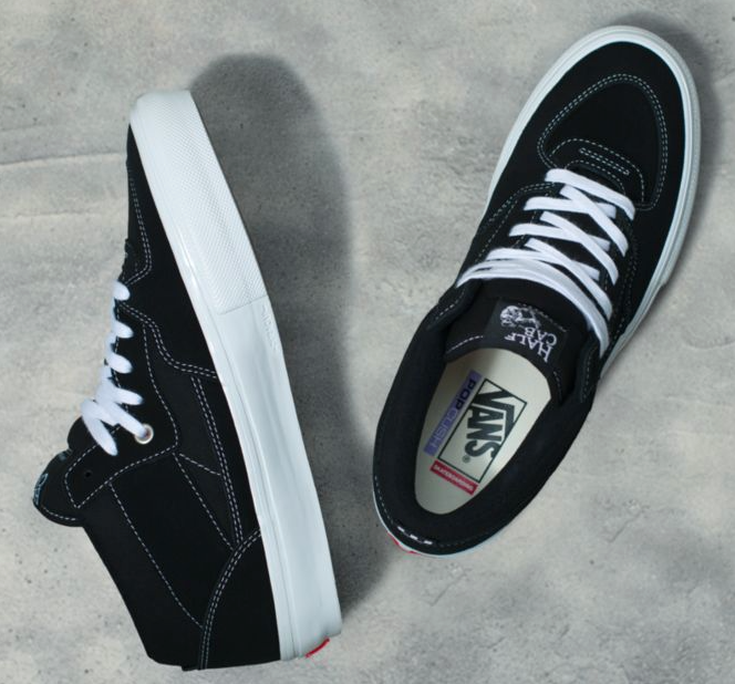 SKATE HALF CAB - BLACK/WHITE