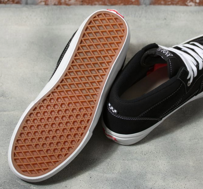 SKATE HALF CAB - BLACK/WHITE