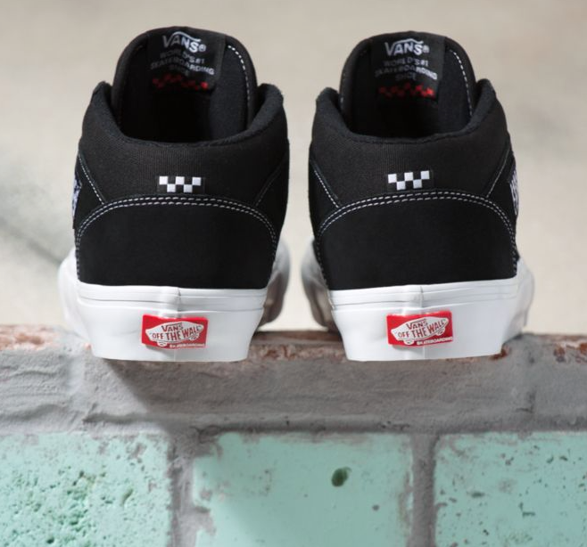 SKATE HALF CAB - BLACK/WHITE