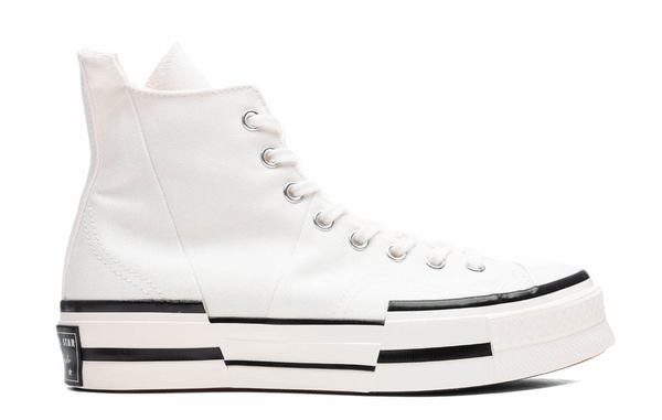 CONVERSE CHUCK '70 HI PLUS - EGRET/BLACK/EGRET