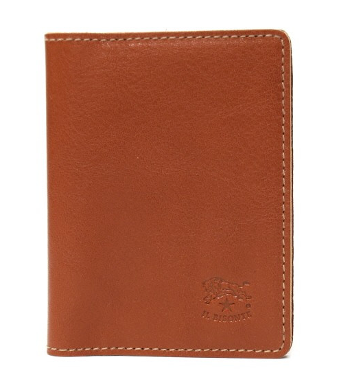 ID & CARD WALLET IN COWHIDE LEATHER C0469/M-145 (COLOR CARAMEL)