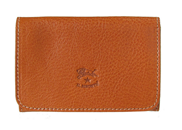 CARD CASE IN COWHIDE LEATHER C0470-145 (COLOR CARAMEL)