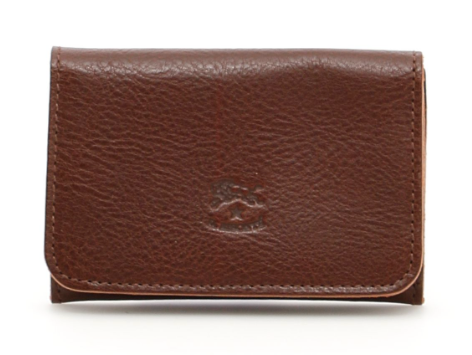 CARD CASE IN COWHIDE LEATHER C0470-869 (COLOR MARRONE)