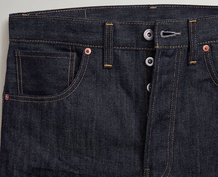 VINTAGE 1944 501 JEANS RIGID