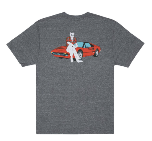 Nermal P.I. Tee (Heather Gray)