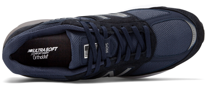 MENS 990V5 MADE IN USA - NAVY/SILVER