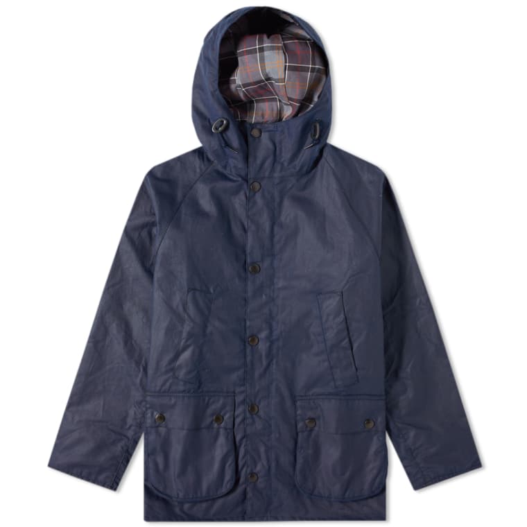 BARBOUR SL BEDALE HOODED WAX JACKET JAPAN COLLECTION - INDIGO