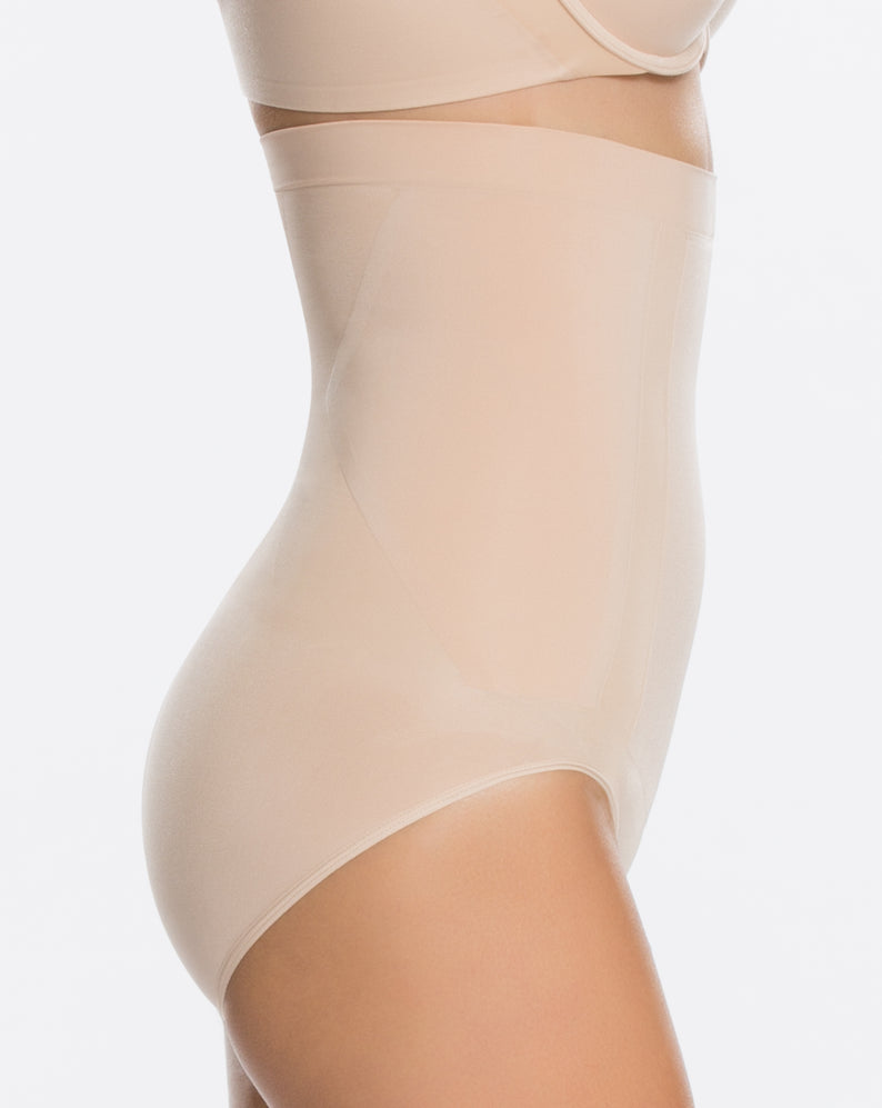 ONCORE HIGH-WAISTED BRIEF - SOFT NUDE