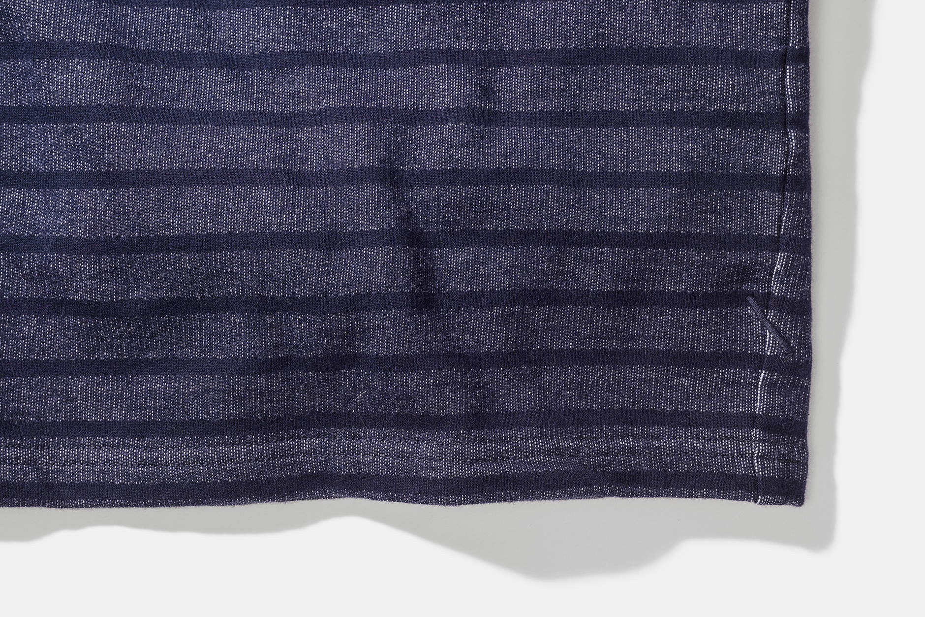 James Stripe Long Sleeve T‑Shirt Midnight - COSMOTOG
