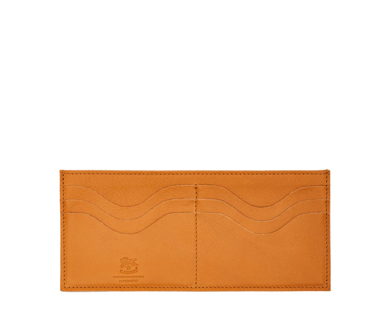 Women's Zip Around Wallet in Soft Vegetable-Tanned Cowhide Leather color - Salina line SZW045 - Honey